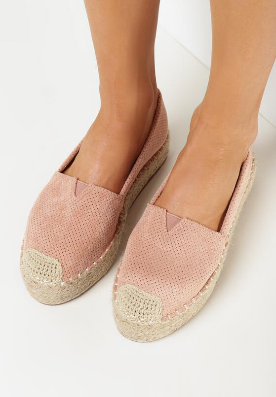 Ciemnoróżowe Espadryle Karrie 2