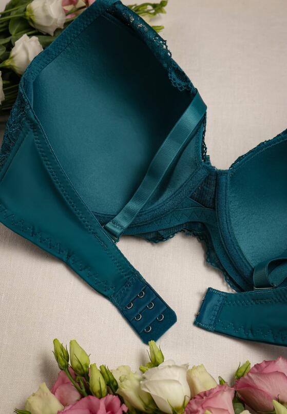 Zielony Biustonosz Koronkowy Eirerise 2