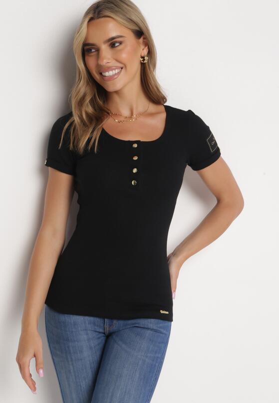 Czarny T-shirt Jocela 2