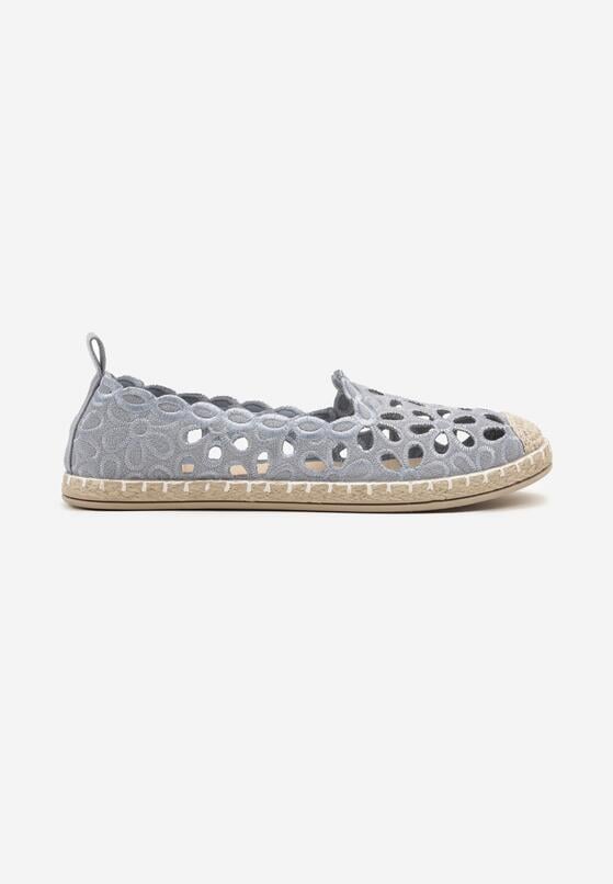 Jasnoniebieskie Espadryle Iannessa 4