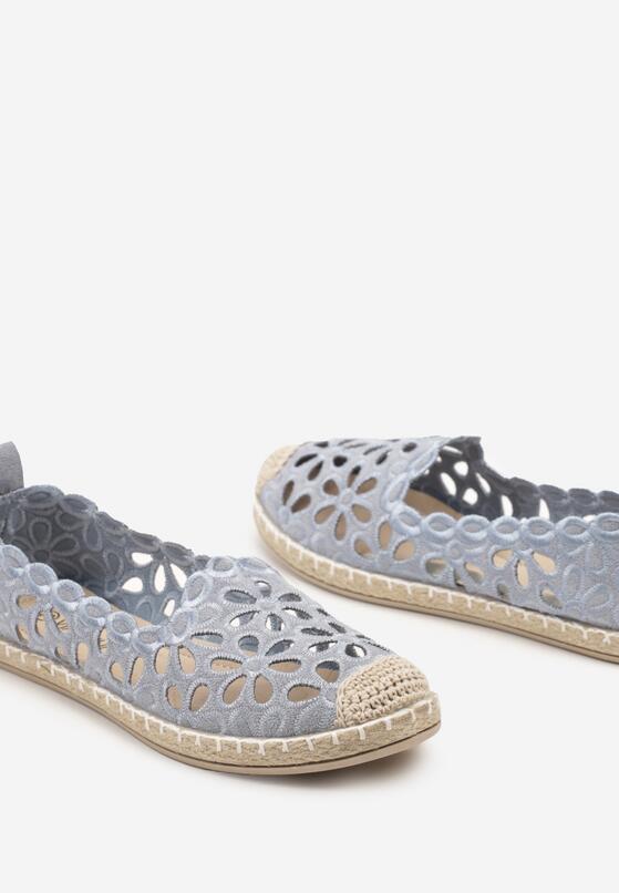 Jasnoniebieskie Espadryle Iannessa 6