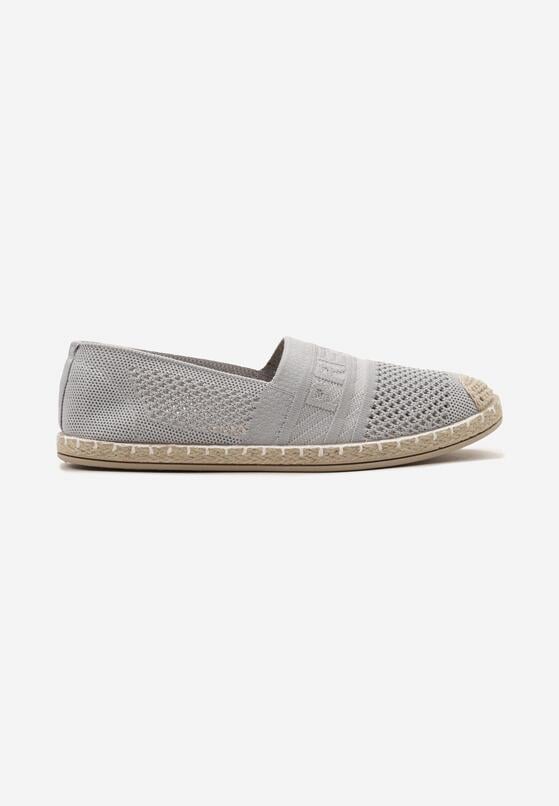 Szare Espadryle Rinestas 4