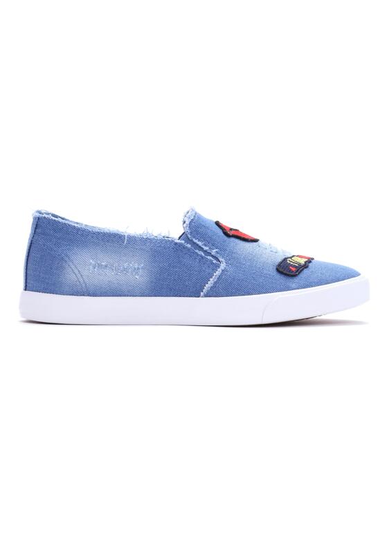 Kobaltowe Slip On Kissy 4