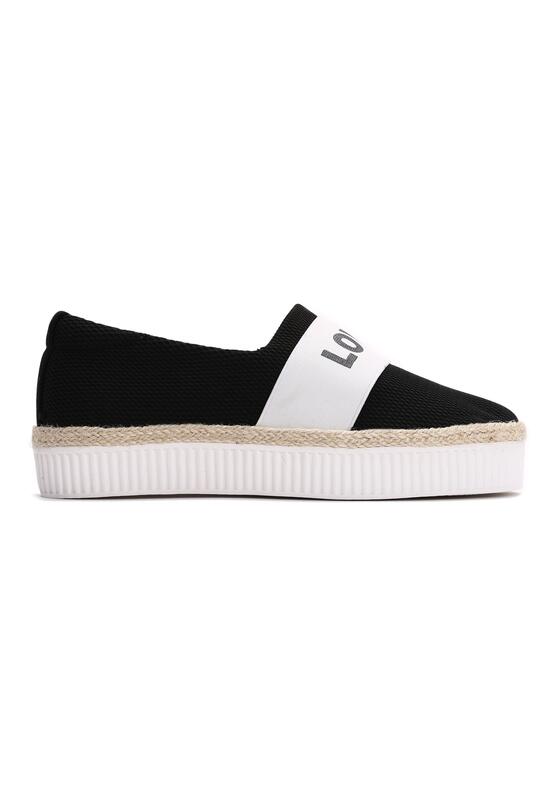 Czarne Slip On Loope 3