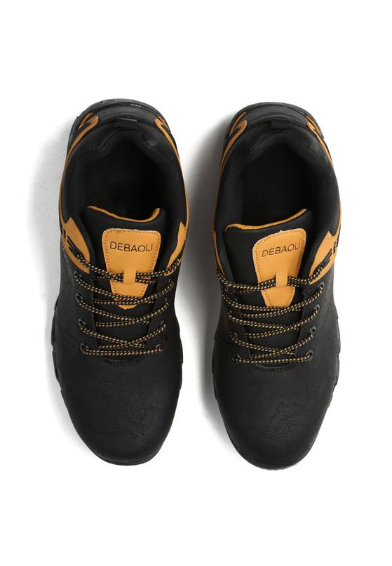 Czarno-Camelowe Buty Sportowe Catastrophy 6