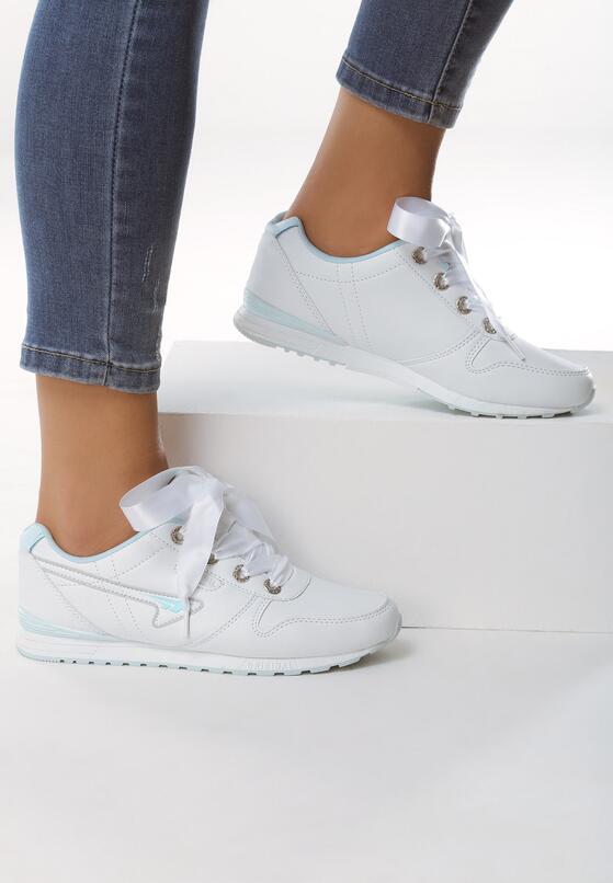 Biało-Niebieskie Buty Sportowe Emphasis 2