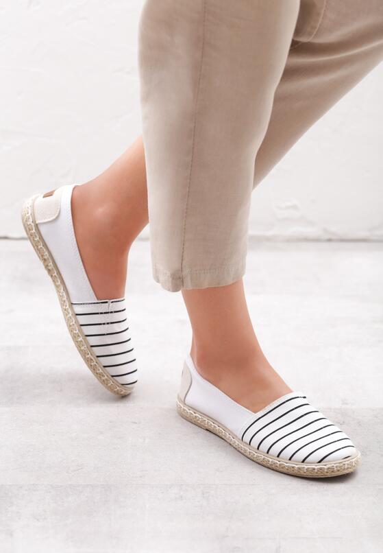Białe Espadryle Coquette 1