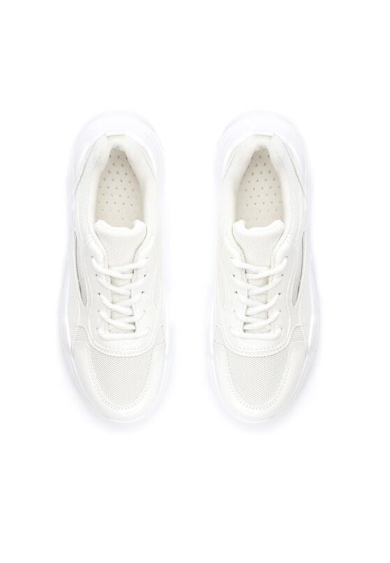 Białe Lakierowane Sneakersy Lay Into 8