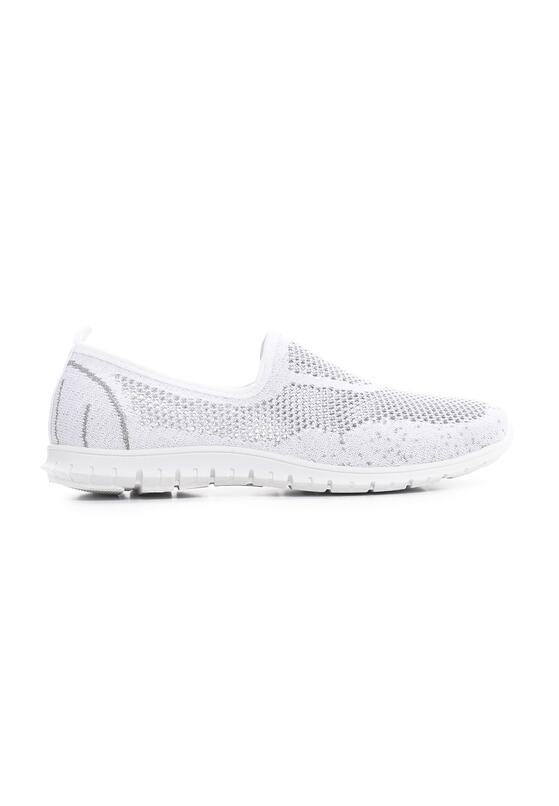 Białe Slip On Rub In 3