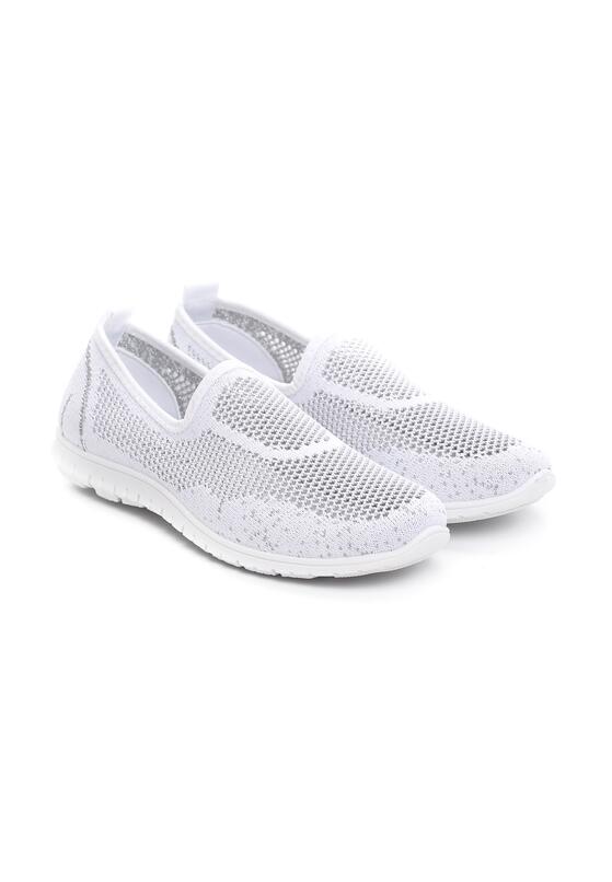 Białe Slip On Rub In 4