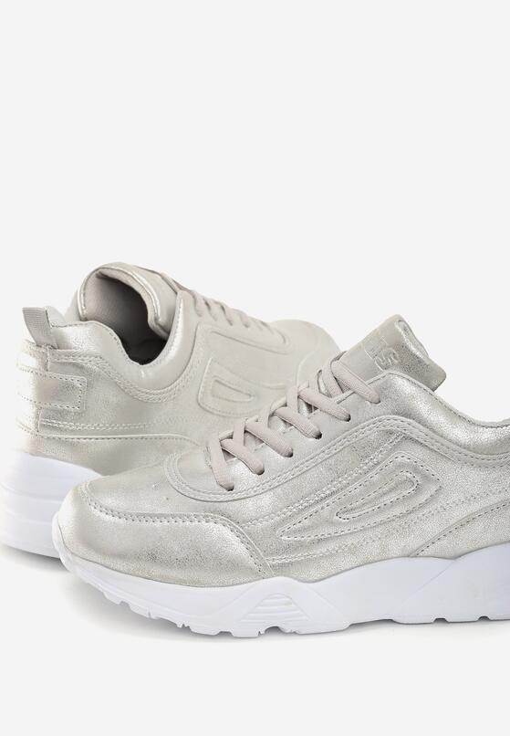 Srebrne Sneakersy Cannet 5