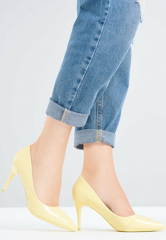 Żółte Szpilki Yellow Pumps 1