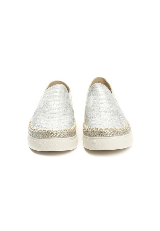 Srebrne Slip On Drako 6