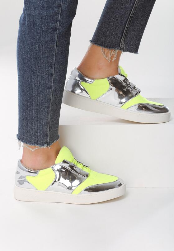 Limonkowe Buty Sportowe Glen 2
