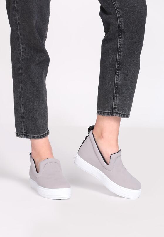 Szare Sneakersy Libra 2