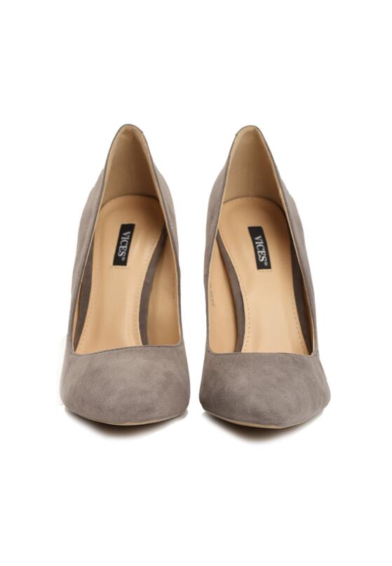 Pantofi stiletto Gri închis 7