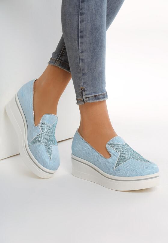 Jasnoniebieskie Slip On Stern 1