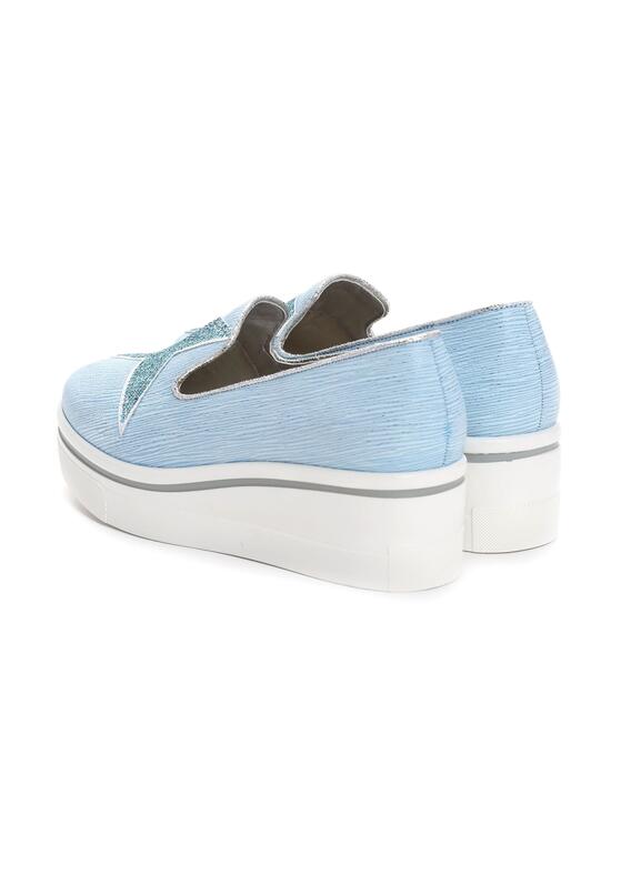 Jasnoniebieskie Slip On Stern 5