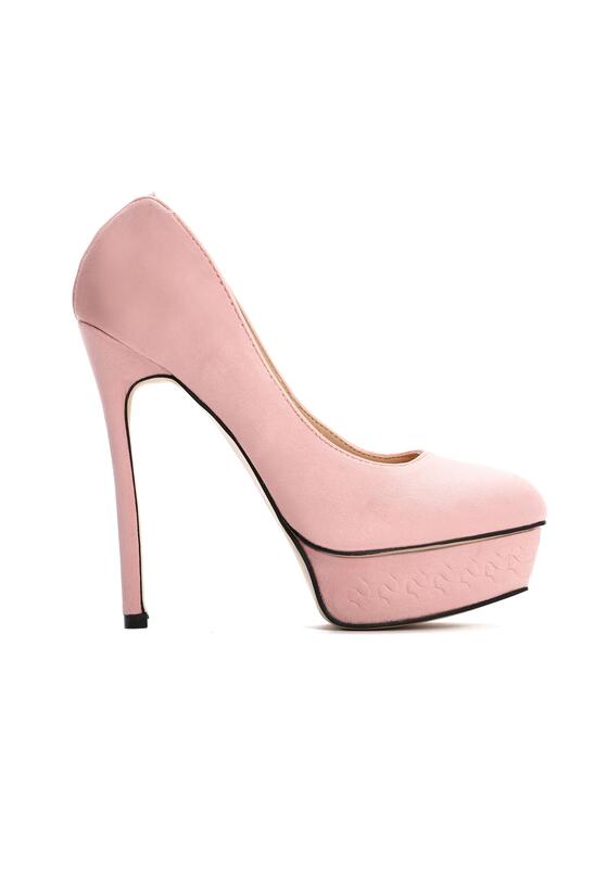 Pantofi stiletto Roz 2