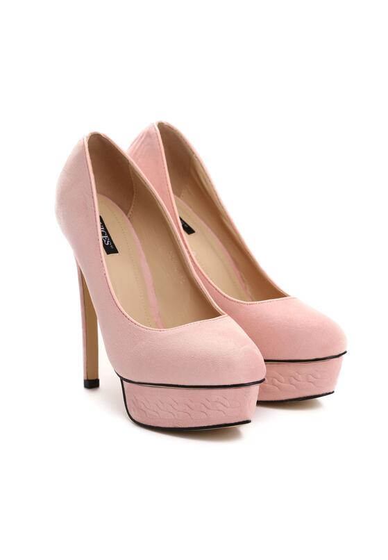 Pantofi stiletto Roz 3