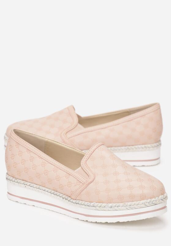 Różowe Slip On Hery 5