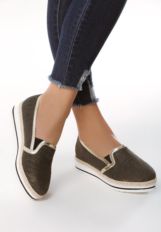 Czarne Slip On Naris 1
