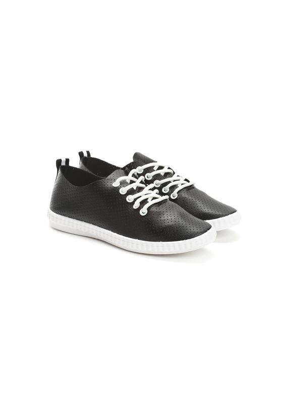 Czarne Trampki Nenne 4