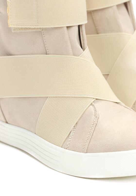 Beżowe Sneakersy Merni 7