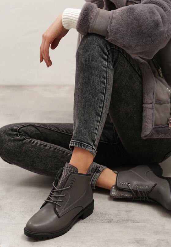 Szare Botki Grey Wolf