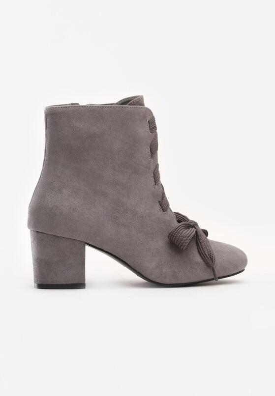 Botine Gri închis 3
