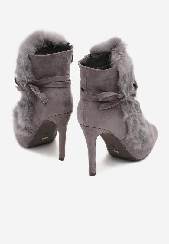 Botine Gri închis 4
