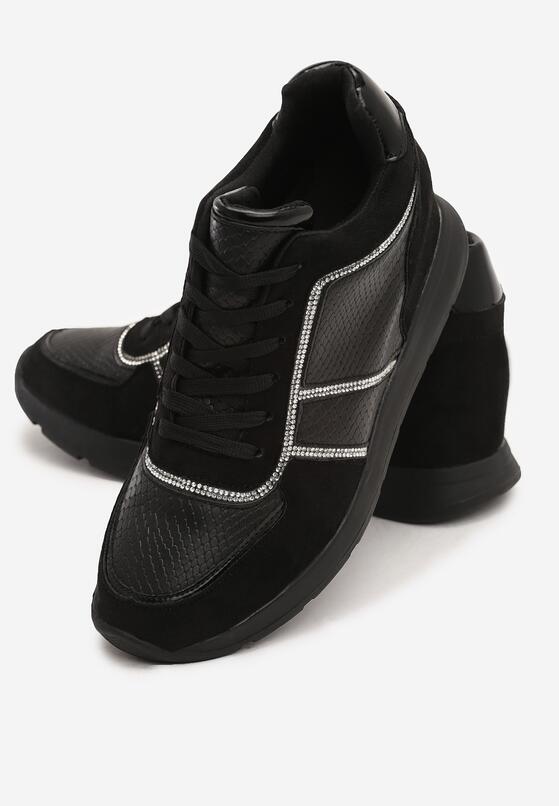 Czarne Sneakersy Hype 5