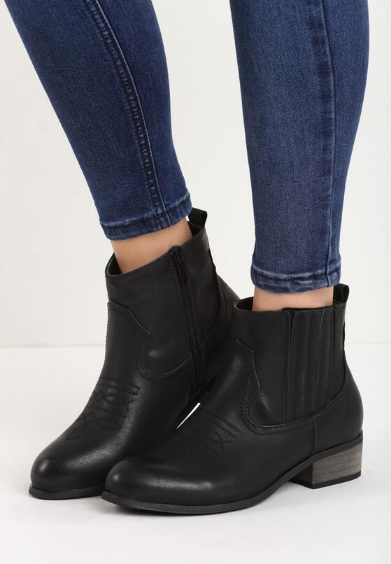 Czarne Botki Assurance 1