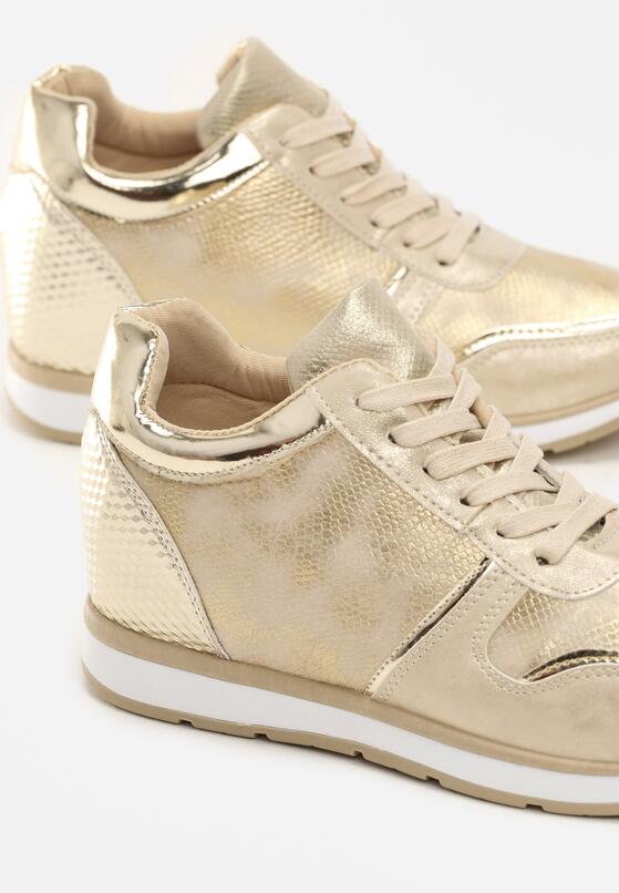 Złote Sneakersy Burn It Down 5