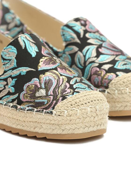 Czarne Espadryle Street Life 6