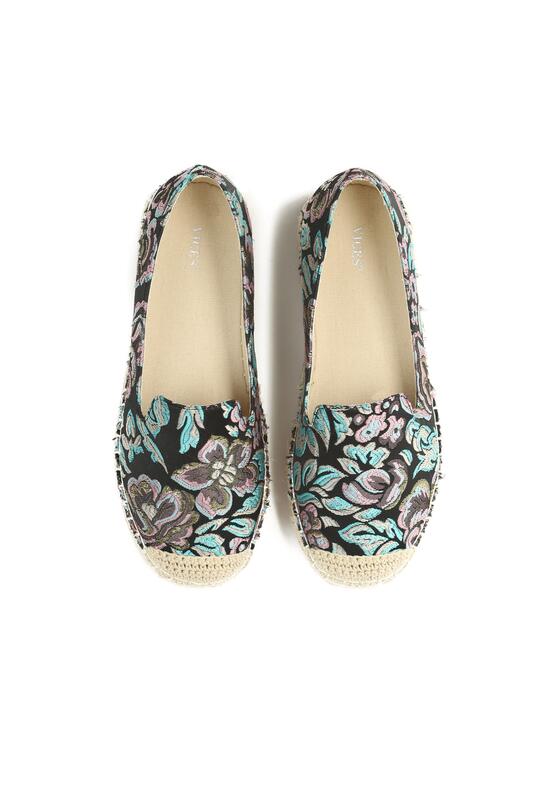 Czarne Espadryle Street Life 7