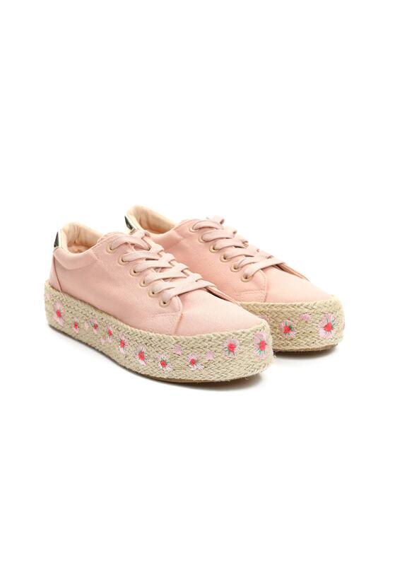 Różowe Espadryle Life Force 4