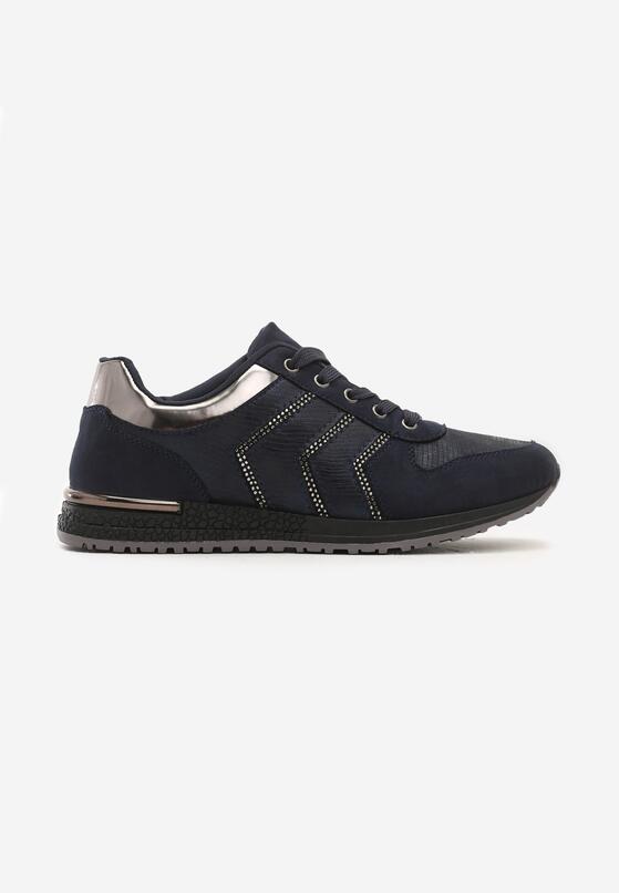 Granatowe Buty Sportowe Black Flame 3