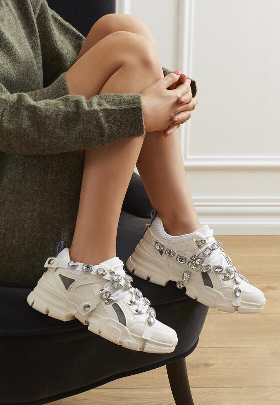 Białe Sneakersy Designate