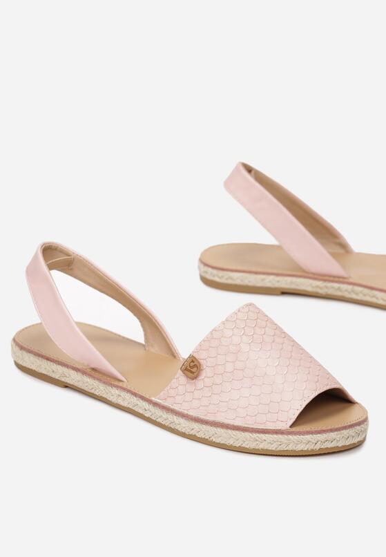 Różowe Espadryle Luxuries 5