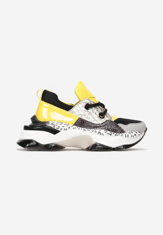 Żółte Sneakersy Prosis 3