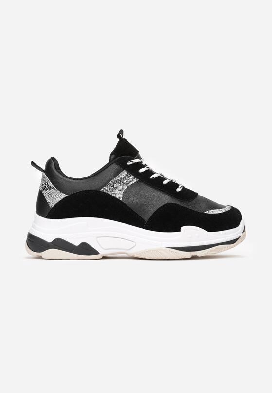 Czarne Sneakersy Eirerial 3