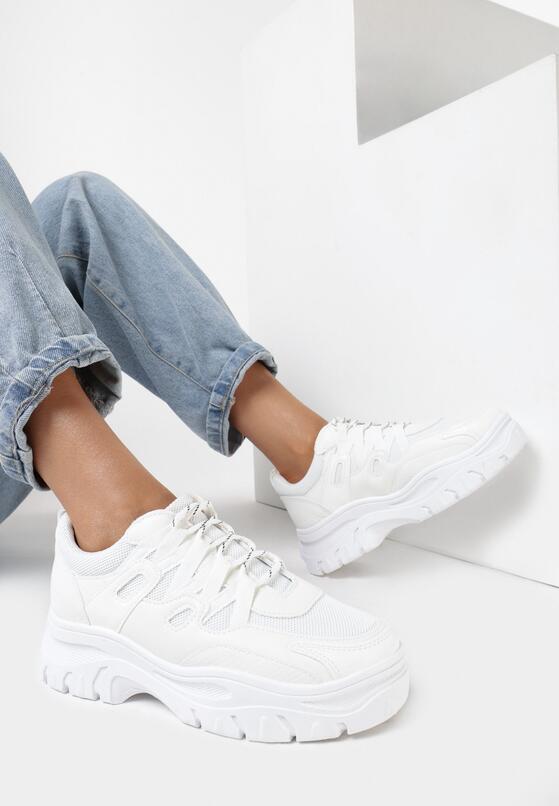 Białe Sneakersy Foggyvine 1