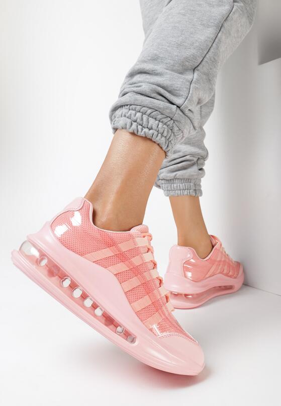 Różowe Sneakersy Pardia