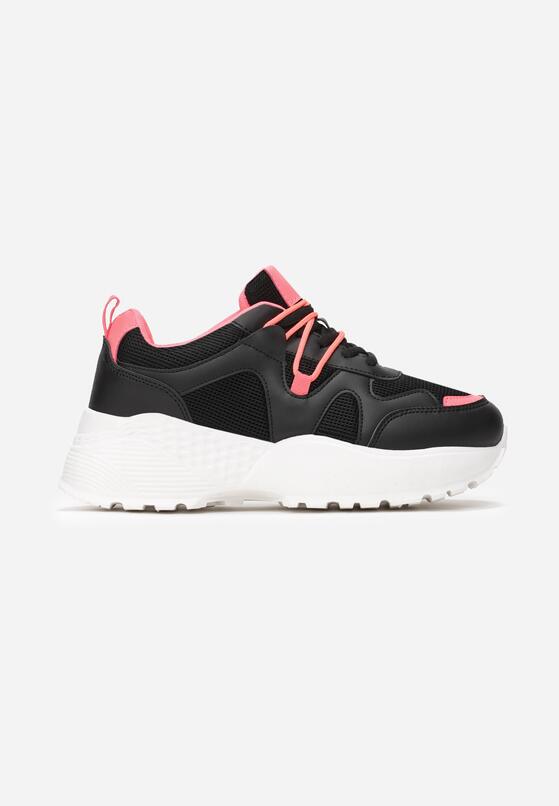 Czarne Sneakersy Acalenia 3