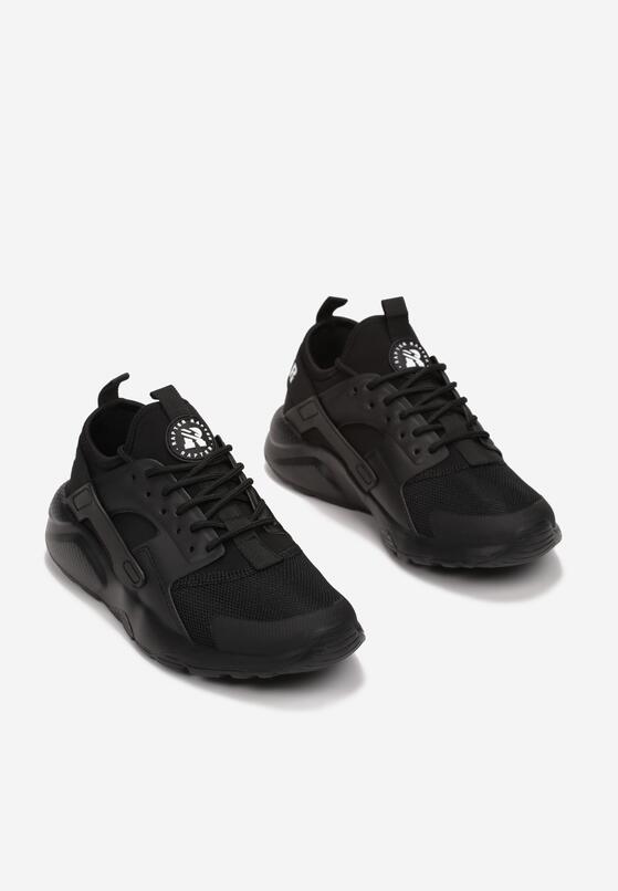 Czarne Buty Sportowe Nemoryla 4
