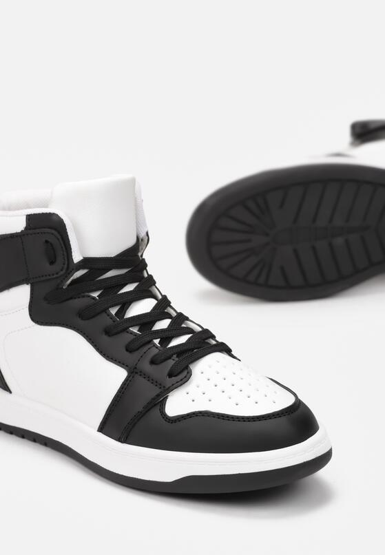 Biało-Czarne Sneakersy Larainy 5