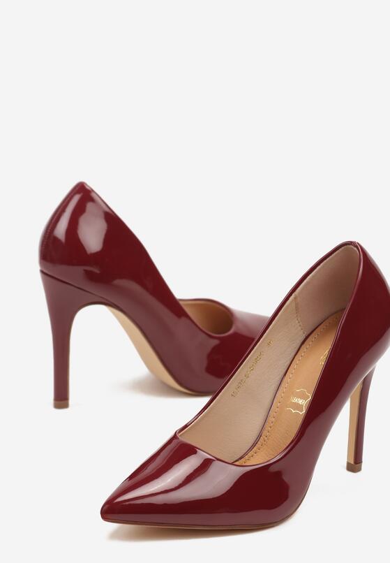 Pantofi stiletto Bordo 6