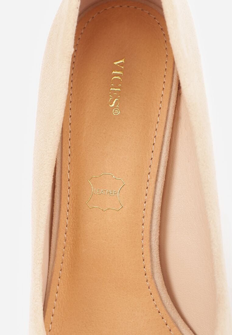 Pantofi stiletto Bej 9