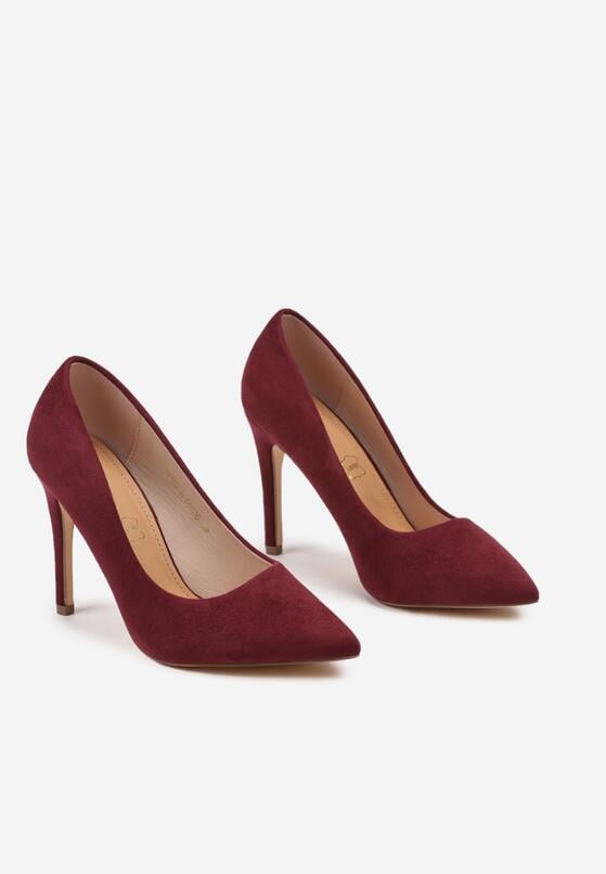 Pantofi stiletto Bordo 5